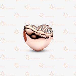 Pandora Sparkling Melting Heart Charm